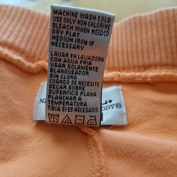 Vintage Pale-Peach Skort with Drawstring - Picture 6 of 6